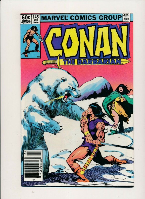 Marvel Comics Lot of 5-CONAN THE BARBARIAN #145-147, 150, 172 F/VF(PF932)