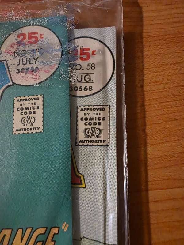 DC 3 Pack SEALED B-7 Batman #265 Justice League America #120 Korak #58 ~NM~ 1975