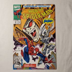 Web of Spider-Man 93 Near Mint Cover by Alex Saviuk