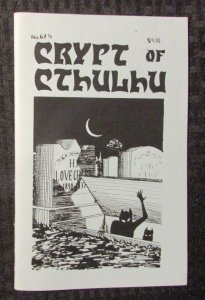 1988 CRYPT OF CTHULHU Fanzine #61-1/2  FVF 7.0 H.P. Lovecraft