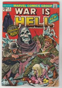 War Is Hell #9 (Oct-74) FN- Mid-Grade Death