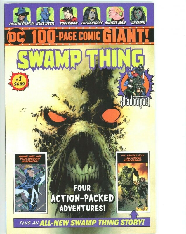 SWAMP THING DC 100-Page Giant #1 Walmart Edition Lot DC Comics 2019