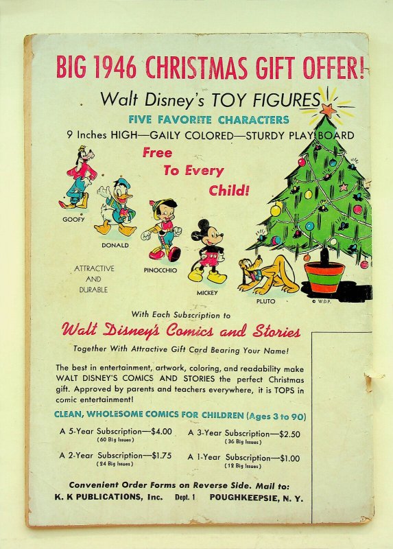 Walt Disney's Comics and Stories Vol. 7 #4 (#76) (Jan 1947, Dell) - Good-
