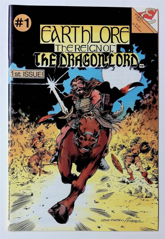 Reign of the Dragonlord #1 (Oct 1986, Eternity) 8.5 VF+