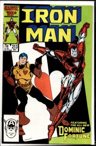 Iron Man #213 (1986) Iron Man