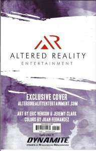 Gargoyles #1 2022 Clark Signed Altered Reality Cover Dynamite EB205