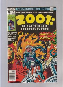 2001, A Space Odyssey #4 - Jack Kirby Art/Newsstand Edition! (8.0) 1977