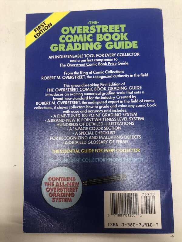 The Comic Book • Grading Guide (1980) TPB Robert M. Overstreet • Flash