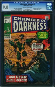 Chamber of Darkness #5 (1970) CGC 9.0 VFNM