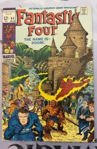 Fantastic Four #84 FN (1969) The Name is Doom Part 1 of 4.