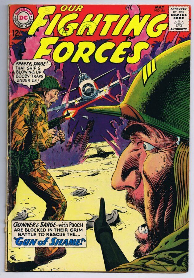 Our Fighting Forces 84 ORIGINAL Vintage 1964 DC Comics Comic