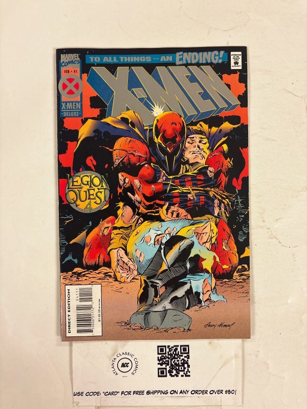 X-Men #41 NM Marvel Comic Books Cyclops Jean Grey Wolverine Rogue 13 HH114