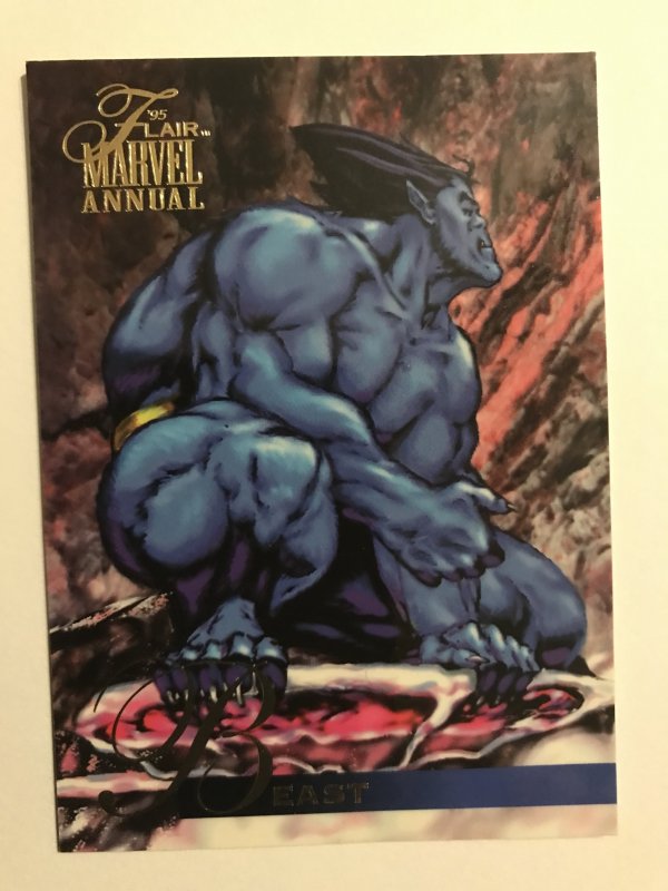 BEAST #8 card : Marvel Annual 1995 Flair; NM/M;  X-men, base
