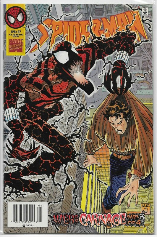 Spider-Man V1 #7-94 (incomp.) 1990 McFarlane, Romita Jr., comic book lot of 39