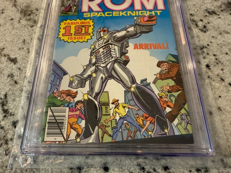 Rom Spaceknight # 1 CGC Graded 9.4 Marvel Comic Book 1979  JH22