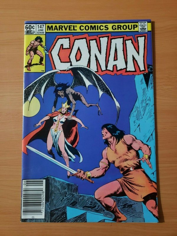 Conan the Barbarian #147 Newsstand Edition ~ NEAR MINT NM ~ 1983 Marvel Comics