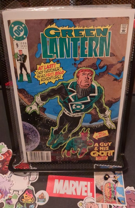 Green Lantern #9 Newsstand Edition (1991)