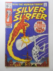 The Silver Surfer #15 (1970) GVG Condition! Top Staple Pop!