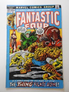 Fantastic Four #127 (1972) Thing Fights Alone! Solid VG- Condition!