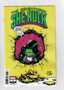 Senstational She-Hulk #1C (2023) Original Fat Mouse Grade! NM++ (9.7) Read below