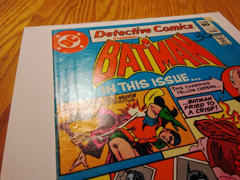 Detective Comics #515 Newsstand Edition (1982)