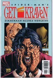 Get Kraven #4 Home Alone Homage Cover ORIGINAL Vintage 2002 Marvel Comics