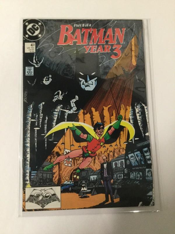 Batman 437 Vf- Very Fine- DC Comics 