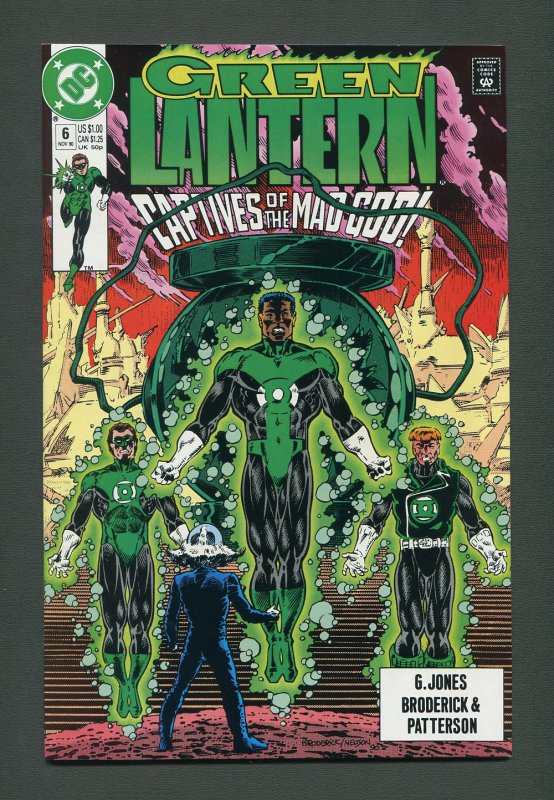 Green Lantern #6 / 9.2 NM - 9.4 NM (2nd Series)  November 1990