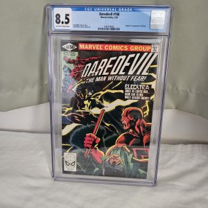 DAREDEVIL 168 CGC 8.5 1981 1st appearance Elektra Frank Miller Key VF