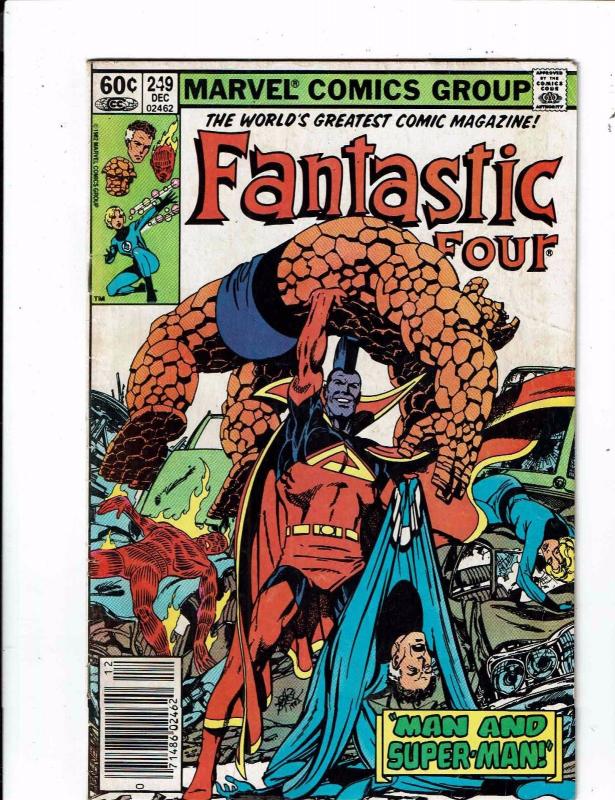 10 Fantastic Four Marvel Comics # 225 233 240 242 243 244 245 246 247 249 J245