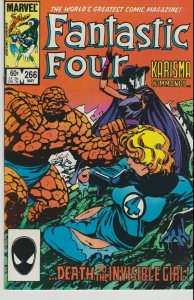 Fantastic Four #266 Marvel Comics Very Good Condition