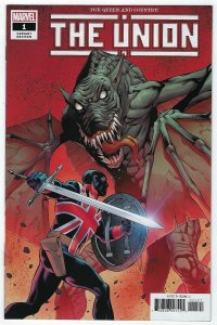 The Union # 1 Pacheco Variant ( King In Black ) NM Marvel 