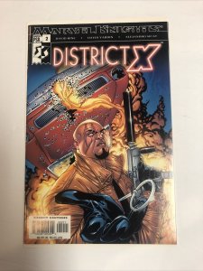 DistrIct X (2004) # 2 (NM) | 1st Appearance Mister M Omega Level Mutant!
