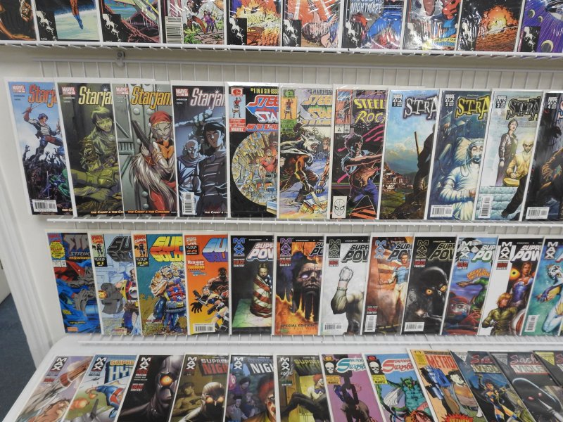 Huge Lot 140+ Comics W/ Rom, Thing, Supreme Powers, +More! Avg FN+ Condition!