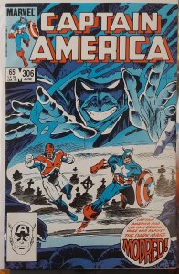 Captain America #306  NM- Captain Britain & Modred Appearance
