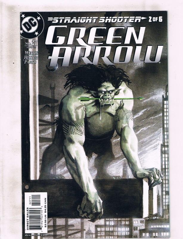  Lot of 4 Green Arrow DC Comic Books #27 28 29+1 Secret Files & Origins KS10 