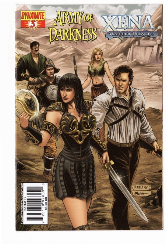 Army of Darkness / Xena #3 Neves Cover (2008)