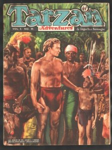 Tarzan Adventures Vol 3 #39 1953-ERB-Lex Barker photo cover-Arizona Bill & Ch...