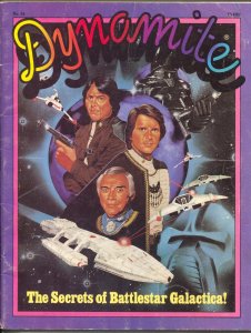 MAG: Dynamite 1978-Scholastic-Battlestar Galactica Issue-VG
