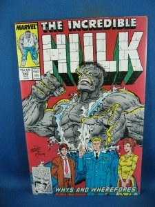 INCREDIBLE HULK 346 NM- MCFARLANE 1988