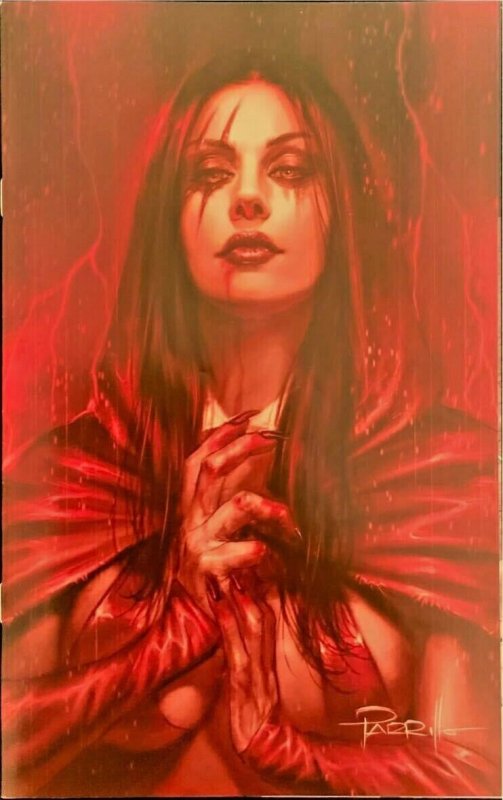 Vengeance of Vampirella #14 Lucio Parrillo Virgin Covers Set Red Tint and B&W NM