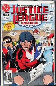 Justice League America #42 (1990) Justice League