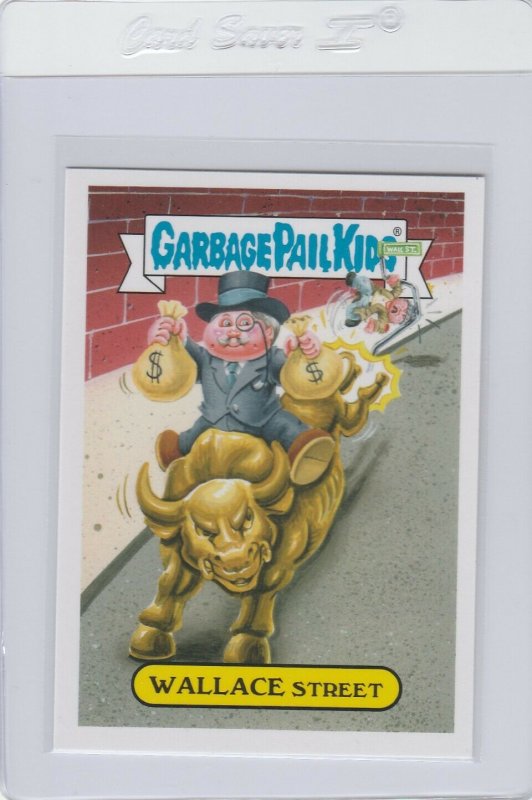 Garbage Pail Kids Wallace Street 21a GPK 2016 American As Apple Pie In Your Face