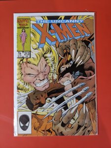 X-Men #213. SABRETOOTH! NM-