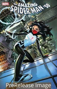 AMAZING SPIDER-MAN (2018 MARVEL) #50 VARIANT ORTEGA PRESALE-10/07