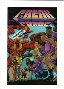 Freak Force #3 NM- 9.2 Image Comics 1994 Keith Giffen, Erik Larsen