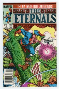 Eternals #4 (1985 v2) Thena Sersi Phastos Newsstand NM