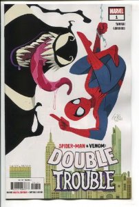 SPIDER-MAN & VENOM DOUBLE TROUBLE (2019 MARVEL) #1 CVR A GURIHIRU