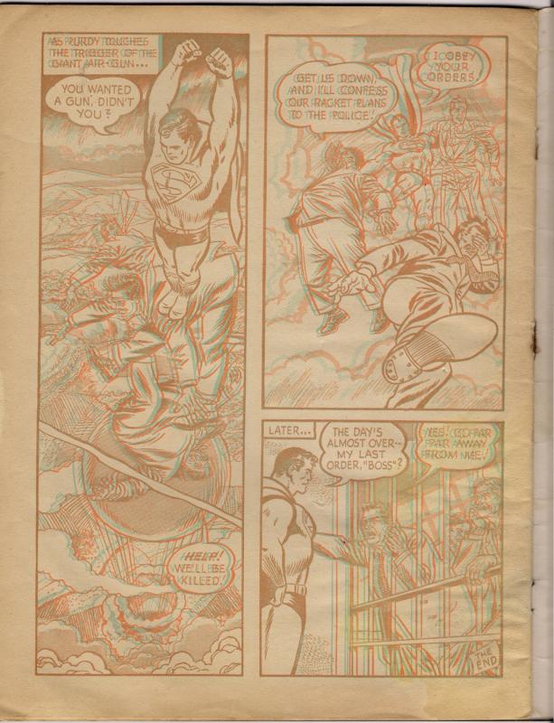 DC Comics,1953,3D,Three Dimension Adventures of SUPERMAN,Jerry Siegel,Curt Swan