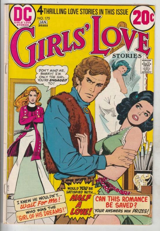 Girls' Love Stories #175 (Jan-73) FN- Mid-Grade 